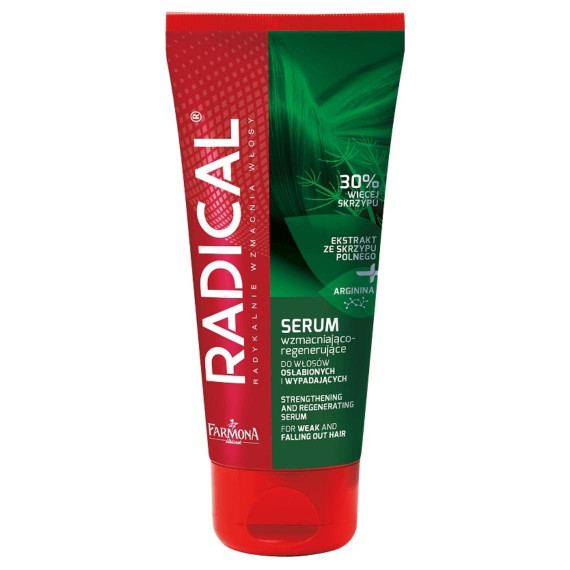 Radical, Serum wzmacniająco-regenerujące do włosów osłabionych i wypadających, 100 ml