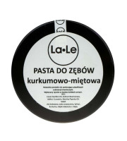 La-Le, Pasta do zębów kurkumowo- miętowa, 100ml