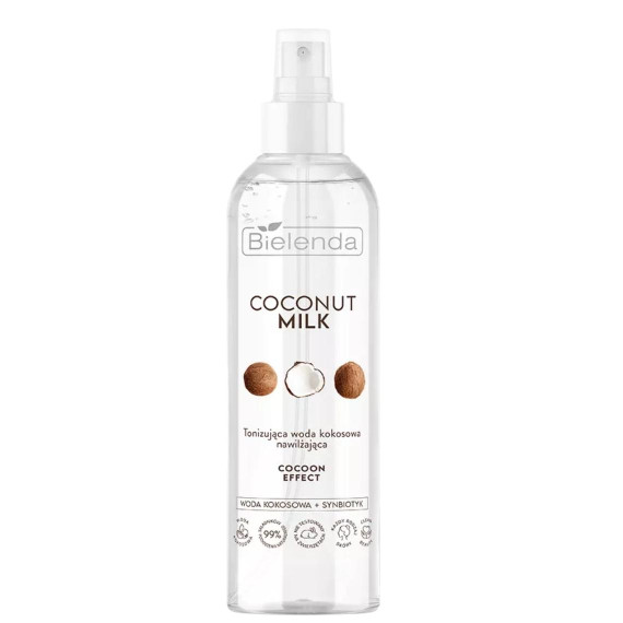 Bielenda, Coconut Milk, Tonizująca woda kokosowa, 200 ml