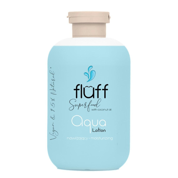 Fluff, Aqua Lotion, Nawilżający balsam do ciała, 300 ml