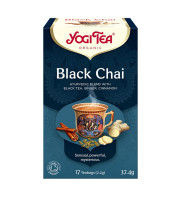 Yogi Tea, Black Chai, Herbata Czarny czaj, 17 torebek