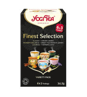 Yogi Tea, Finest Selection, Herbata Wyborny Zestaw, 6x3 torebki