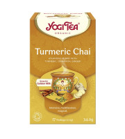 Yogi Tea, Herbata Złoty Czaj z kurkumą, Turmeric Chai, 17 torebek