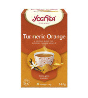 Yogi Tea, Herbata Kurkuma z pomarańczą, 17 torebek