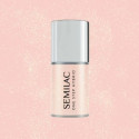 Semilac, One Step Hybrid, Lakier hybrydowy 3w1, Skin Tone S258 Naked Glitter Peach, 5 ml