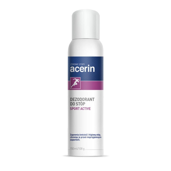 Acerin, Dezodorant do stóp Sport Active, 150 ml