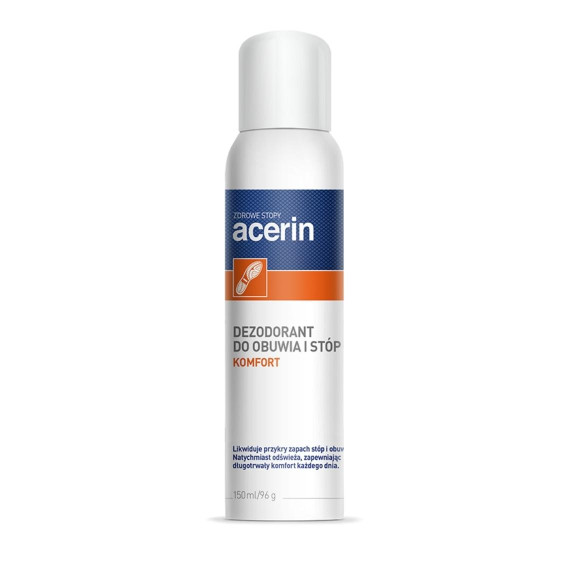 Acerin, Dezodorant do obuwia i stóp Komfort, 150 ml
