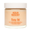 Say hi, Aqua Resort, Bogaty krem Nawilżenie + Odbudowa, 50 ml