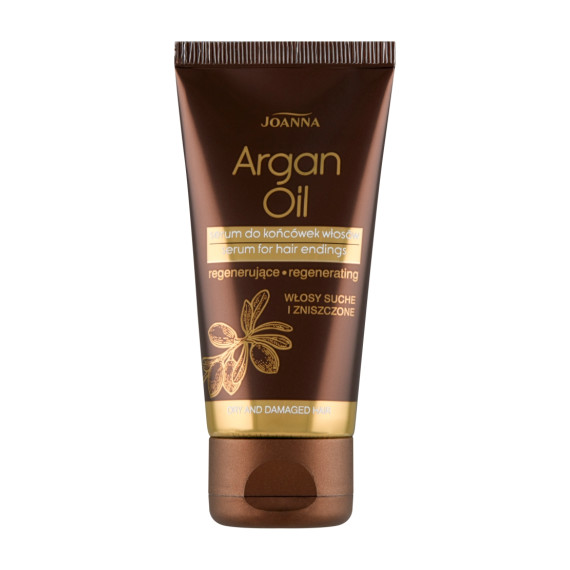 Joanna, Argan Oil, Serum do końcówek włosów z olejkiem arganowym, 50 ml