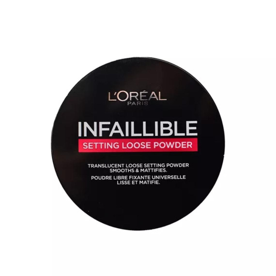 L'Oréal, Infaillible Magic Loose Powder, Sypki puder transparentny, 6 g