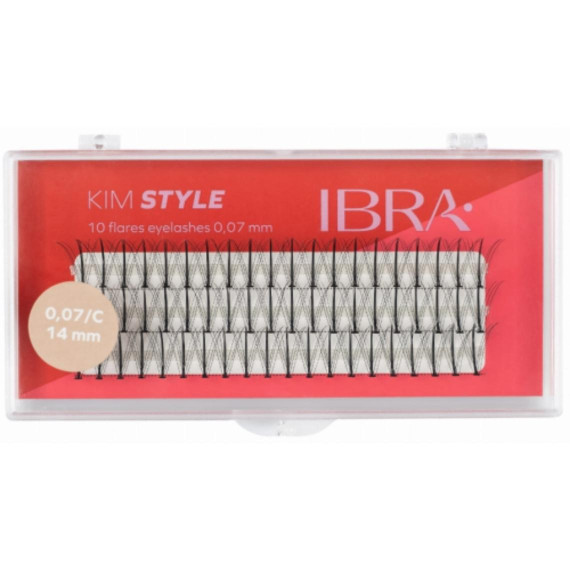 Ibra, Kępki rzęs Kim Style 10 mm
