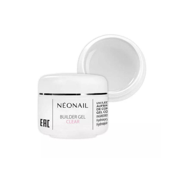 NeoNail, Żel budujący, Przezroczysty, 15 ml