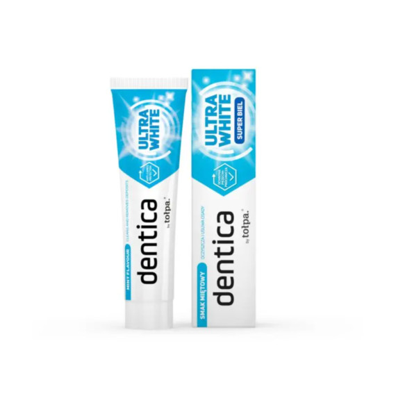 Dentica by Tołpa, Pasta do zębów Ultra White, 100 ml
