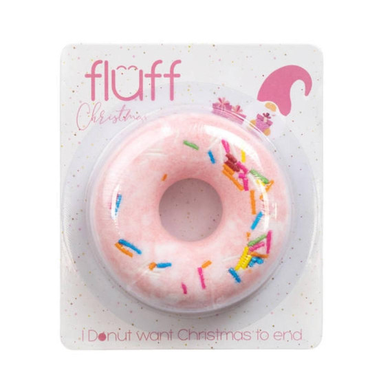 Fluff, Donut do kąpieli o zapachu waty cukrowej, 60 g