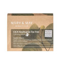 Mary&May, Cica Houttuynia Tea Tree Calming Mask, Zestaw kojących masek do twarzy, 30s zt.