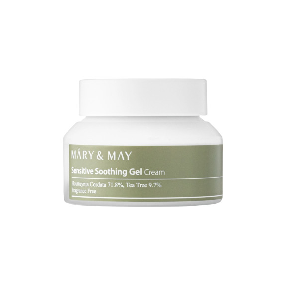 Mary&May, Sensitive Soothing Gel Blemish Cream, Łagodzący krem redukujący podrażnienia, 70 g