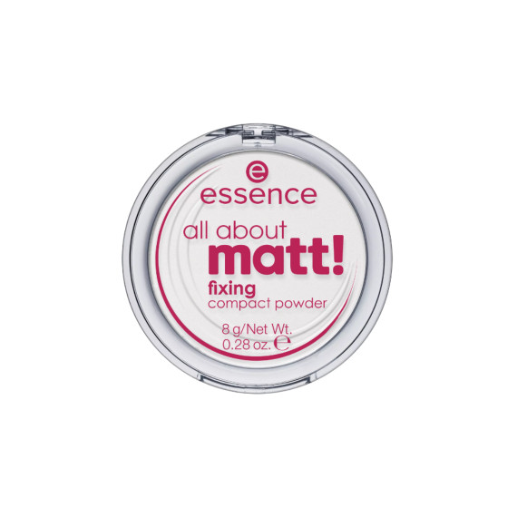 essence, Puder transparentny prasowany All About Matt, 8 g