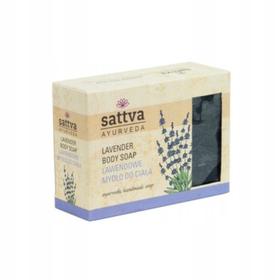 Sattva, Mydło glicerynowe lawendowe, 125 g