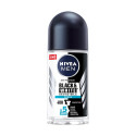 Nivea Men, Black&White Invisible Fresh antyperspirant roll-on, 50 ml