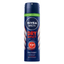 Nivea Men, Dry Impact, Antyperspirant w sprayu, 150 ml
