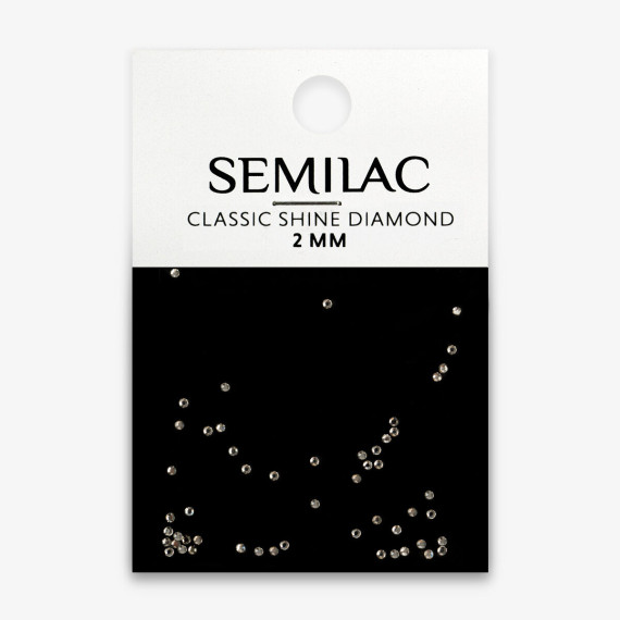 Semilac, Ozdoba do manicure, Classic Shine Diamond 2 mm, 50 szt.