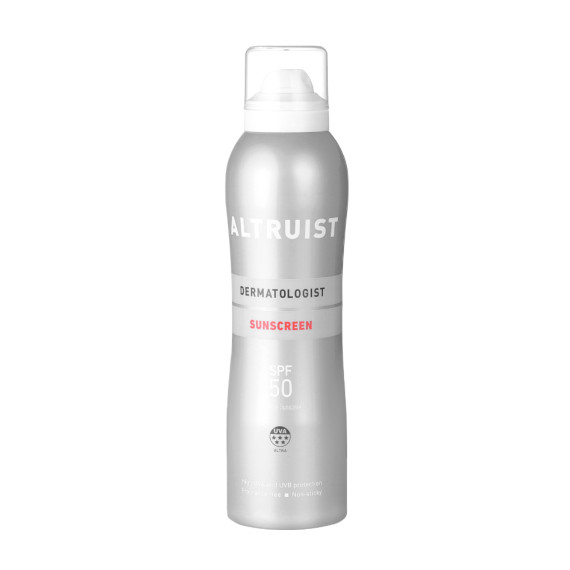 Altruist, Invisible Sunspray SPF 50, Spray przeciwsłoneczny z SPF 50, 200 ml
