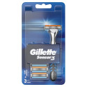 Gillette, Sensor 3, Maszynka do golenia, starter pack