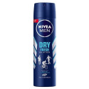 Nivea Men, Dry Fresh, Antyperspirant w sprayu, 150 ml