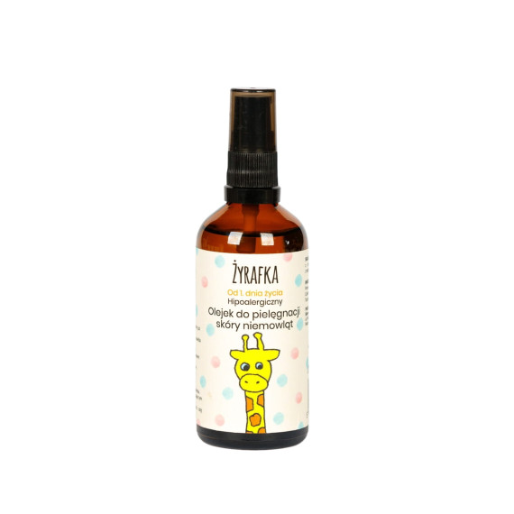 Słomiana Pracownia, Hipoalergiczny olejek dla dzieci Żyrafka, 100 ml