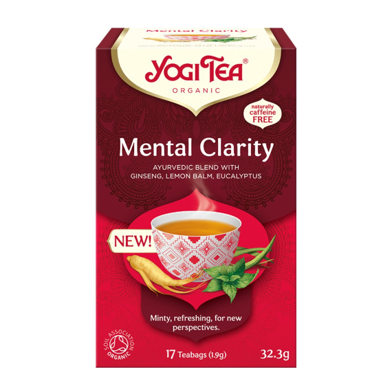 Yogi Tea, Mental Clarity, 17 torebek