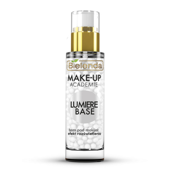 Bielenda, Make-up Academie Lumiere Base - Perłowa baza pod makijaż rozświetlająca, 30 g