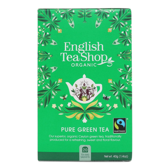ENGLISH TEA Pure Green Tea 2g x 20