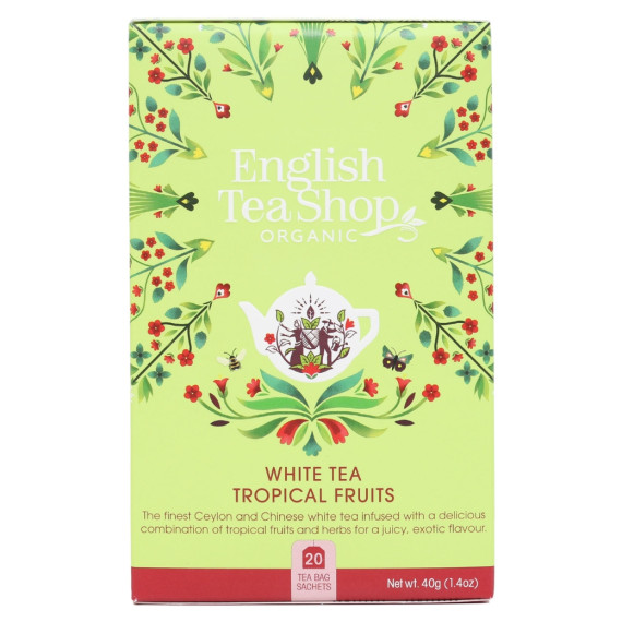 ENGLISH TEA White Tea Tropical Fruits 2g x 20
