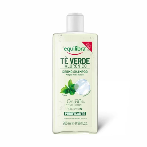 EQUILIBRA szampon oczyszczający zielona herbata, 265 ml