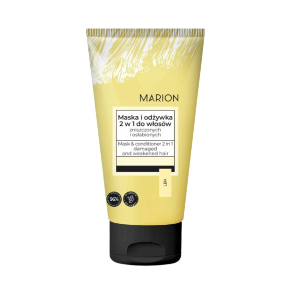 Marion, Maska-odżywka 2w1 do włosów zniszczonych i osłabionych, 150ml