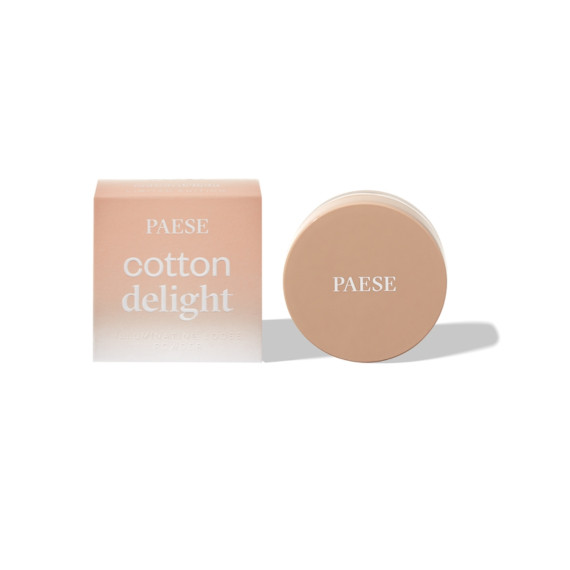 Paese, COTTON DELIGHT Puder satynowy, 7g