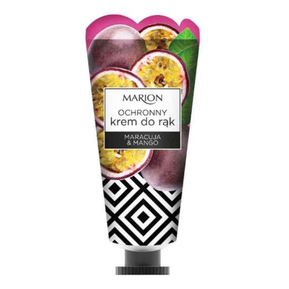 Marion, Ochronny krem do rąk, Maracuja & mango, 50ml