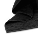 Homla, Ręcznik z marokańską koniczyną SAMINE czarny, 50x90cm