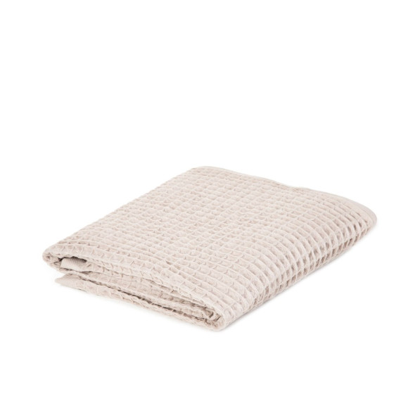 Homla, Ręcznik VAFFEL beżowy, 50x90cm