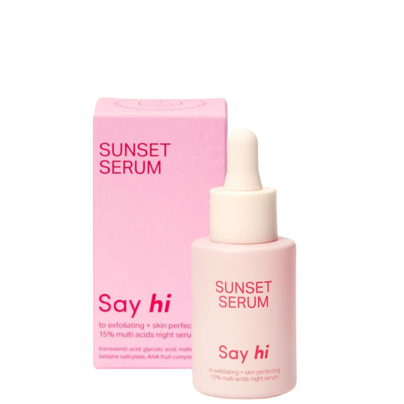 Say Hi, Sunset serum, 30 ml