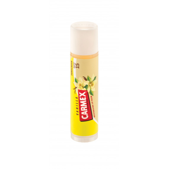 Carmex, Balsam do ust Vanilla SPF 15 w sztyfcie, 4,25 g