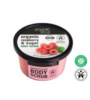 Organic Shop, Organiczny scrub do ciała RASPBERRY & SUGAR, 250 ml