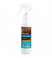 Dr. Sante, KERATIN - Spray do włosów z keratyną, argininą i kolagenem do włosów matowych i łamliwych, 150 ml