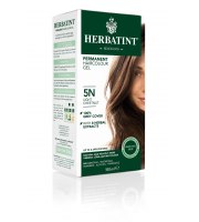 Herbatint, Trwała farba do włosów, 5N JASNY KASZTAN, seria naturalna
