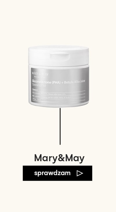 Mary&May, Gluconolactone (PHA)+Betula Alba Juice Cleansing Pad, Płatki oczyszczająco-peelingujące...